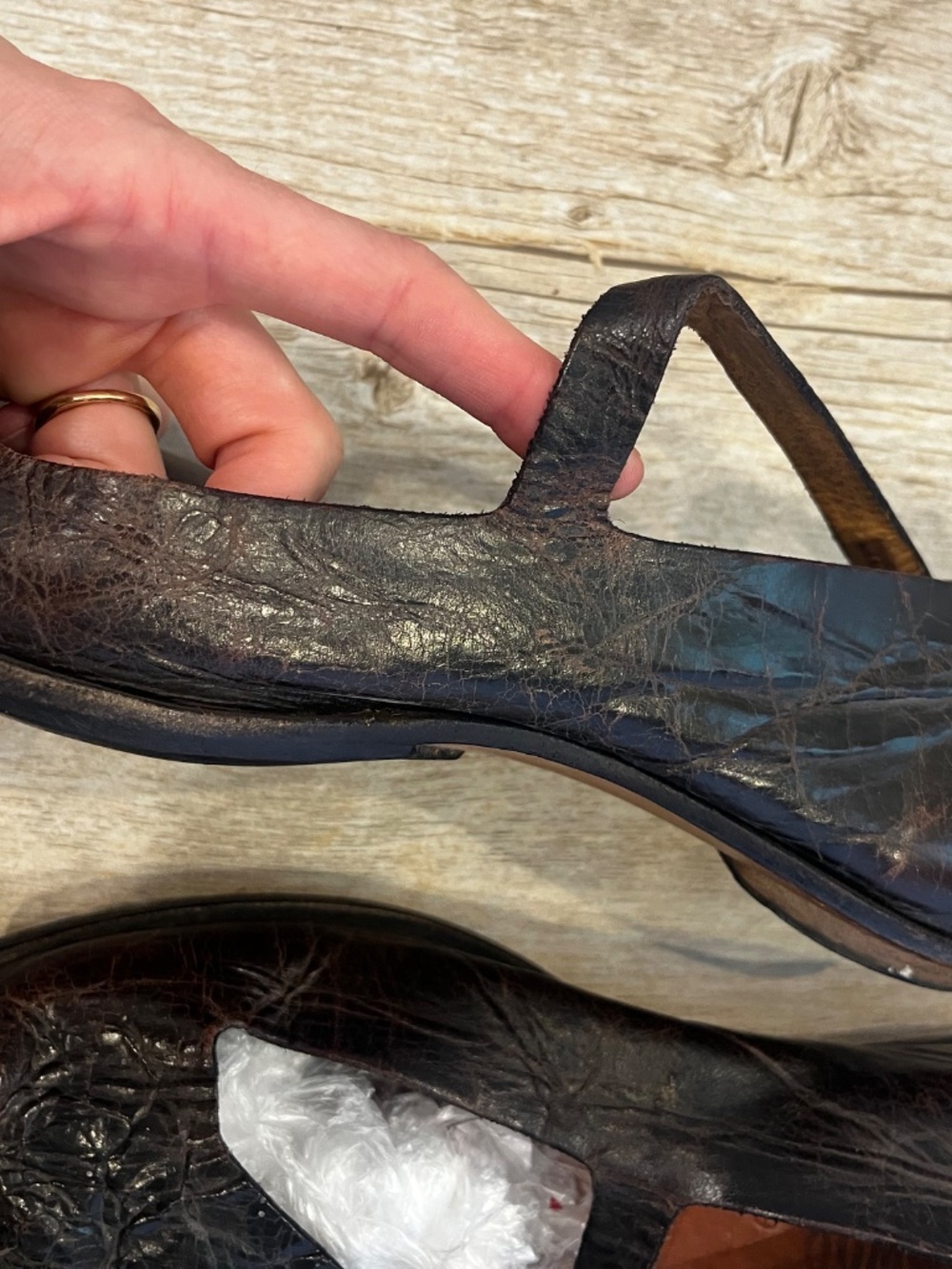 Cydwoq vintage leather shoes Made in Santa Cruz CA USA 39 - Picture 10 of 11